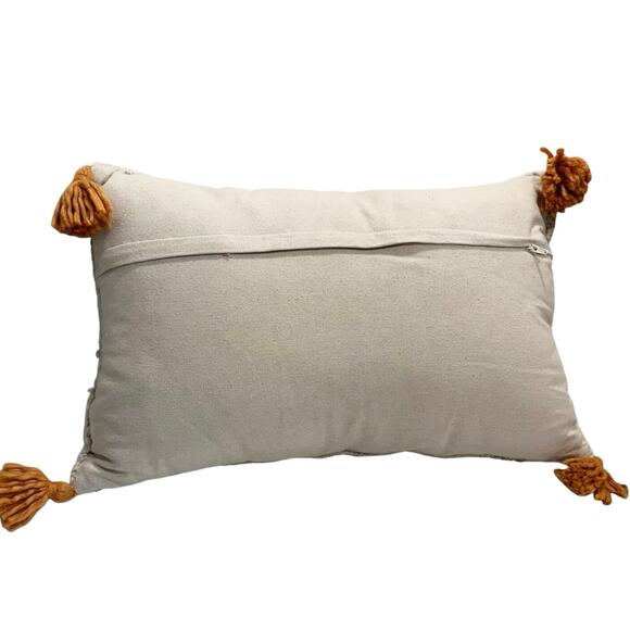 SET of 2 Opalhouse Jungalow pumpkin fall harvest decorative pillow knitted - Picture 11 of 14